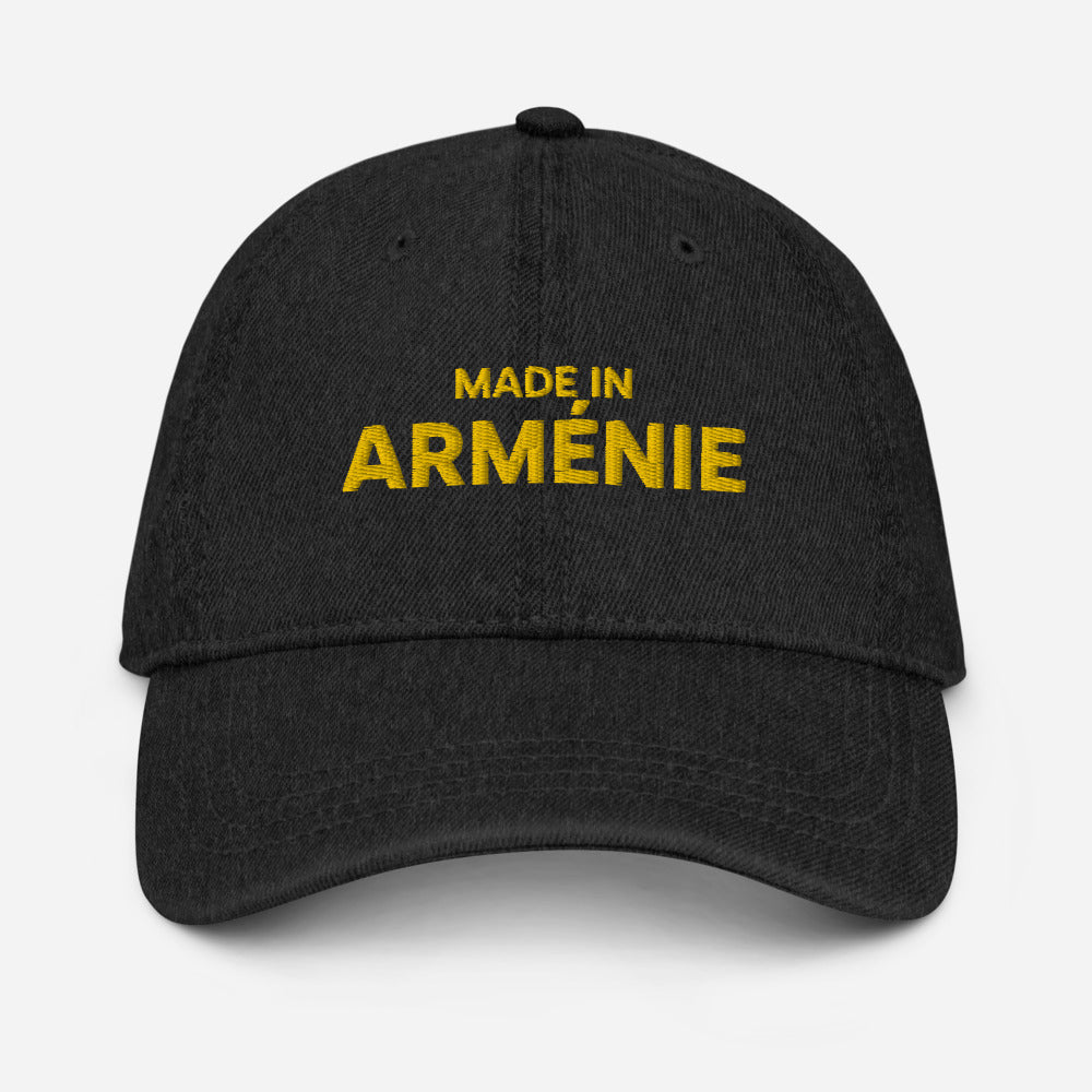 Casquette Made in Arménie Noire