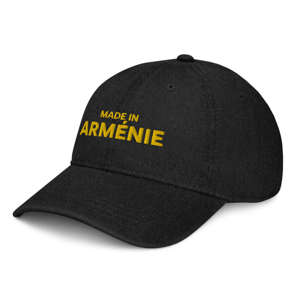 Casquette Made in Arménie Noire