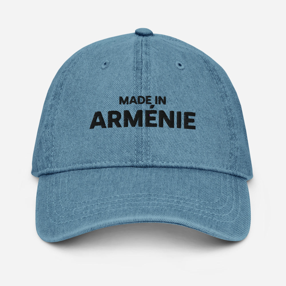 Casquette Made in Arménie bleu