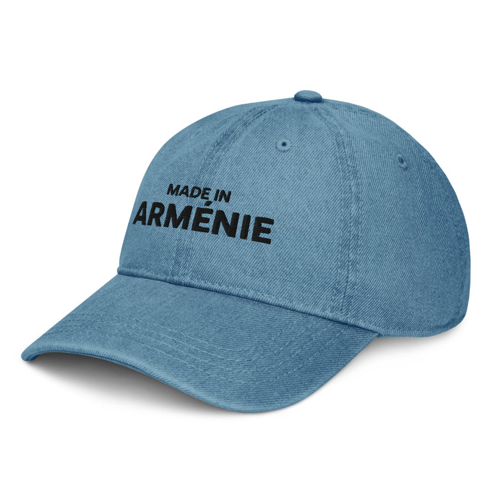 Casquette Made in Arménie bleu