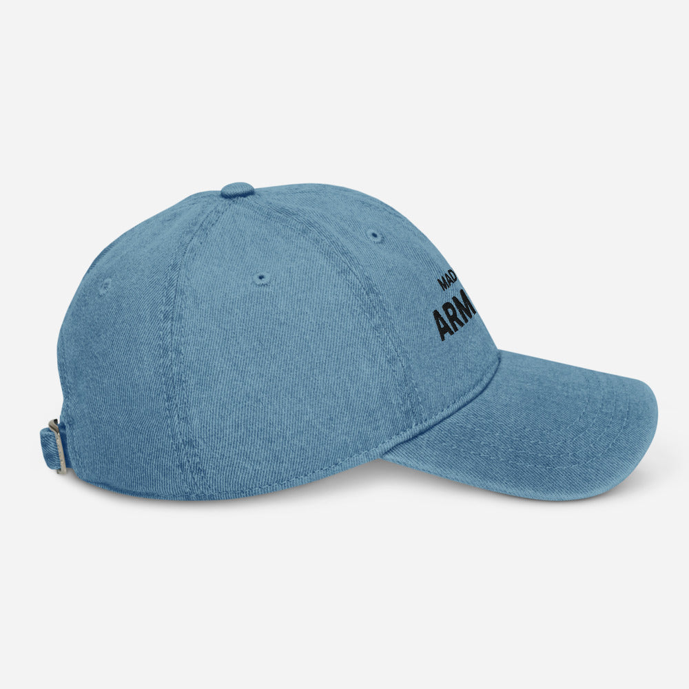 Casquette Made in Arménie bleu