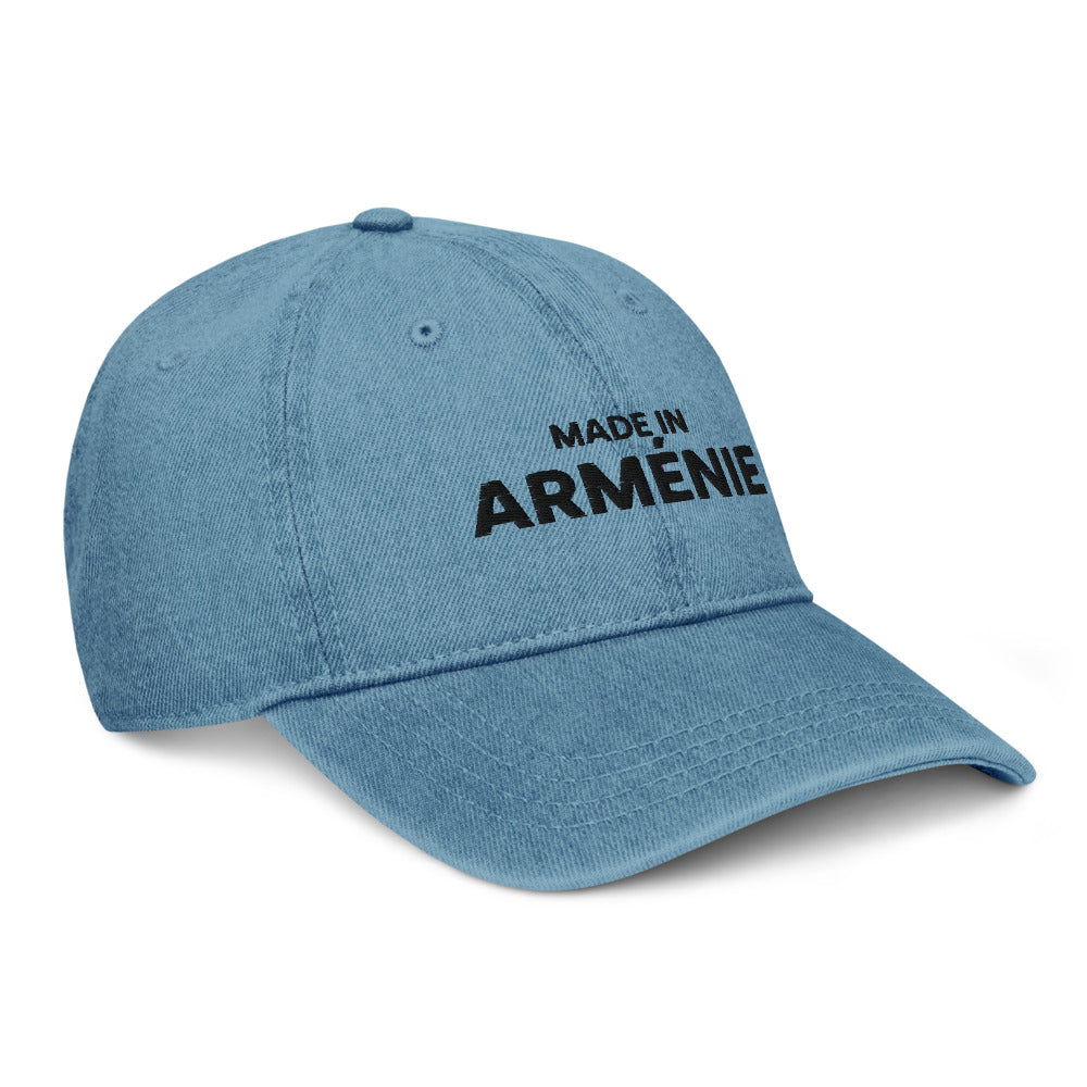 Casquette Made in Arménie bleu