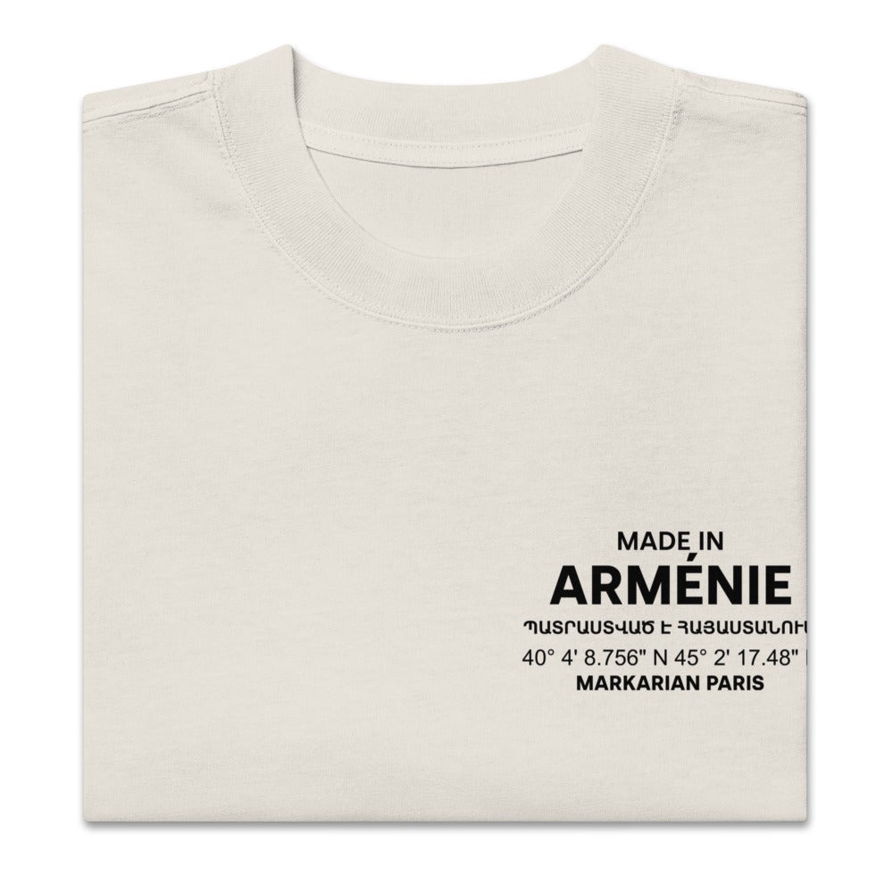 Tshirt Oversize Made in Arménie