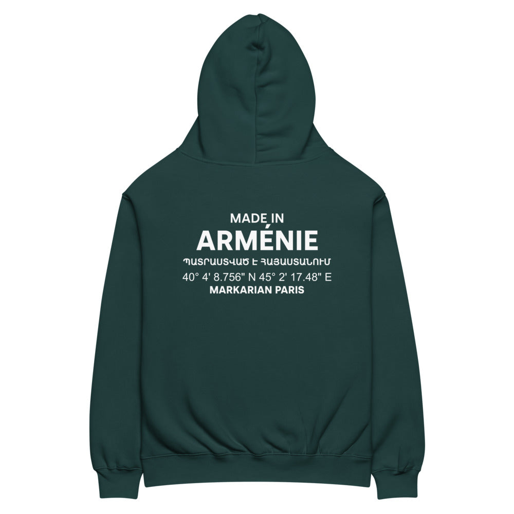 Sweat à capuche Made in Arménie